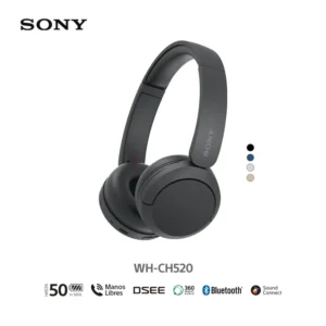 🎧 Descubre Sony WH-CH520: Inalámbricos y Extra Bass 🎶