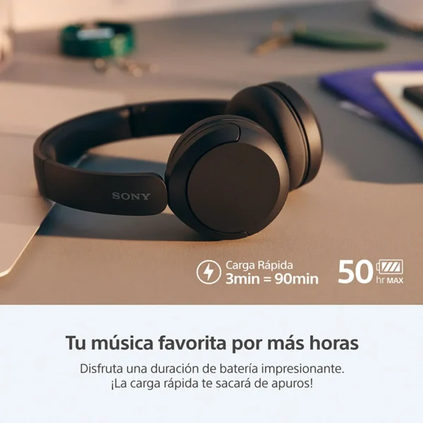 🎧 Descubre Sony WH-CH520: Inalámbricos y Extra Bass 🎶 - Imagen 6